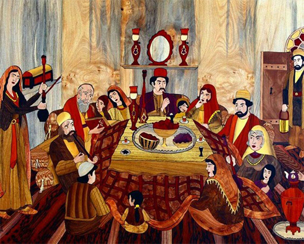 تصویرگری در فرش ایرانی