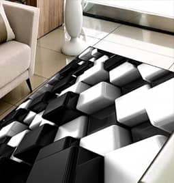 فرش گرد و بیضی